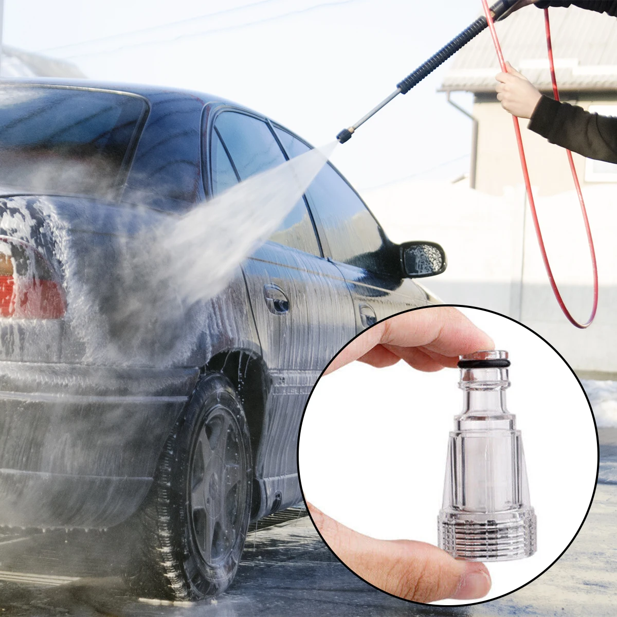 

6Pcs Nipple Quick Connectors Plastic Male Female Thread Water Gun Adapters Garden Irrigation Coupling Faucet Joints