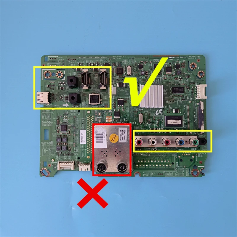 Imagem -06 - Placa Principal Ue40eh5000 Ue46eh5000 Ue32eh5000 Ue60eh6000k Ua60eh6000 Ua32eh5000 Motherboard Bn4101795a Bn94-06079a Bn94-05951v