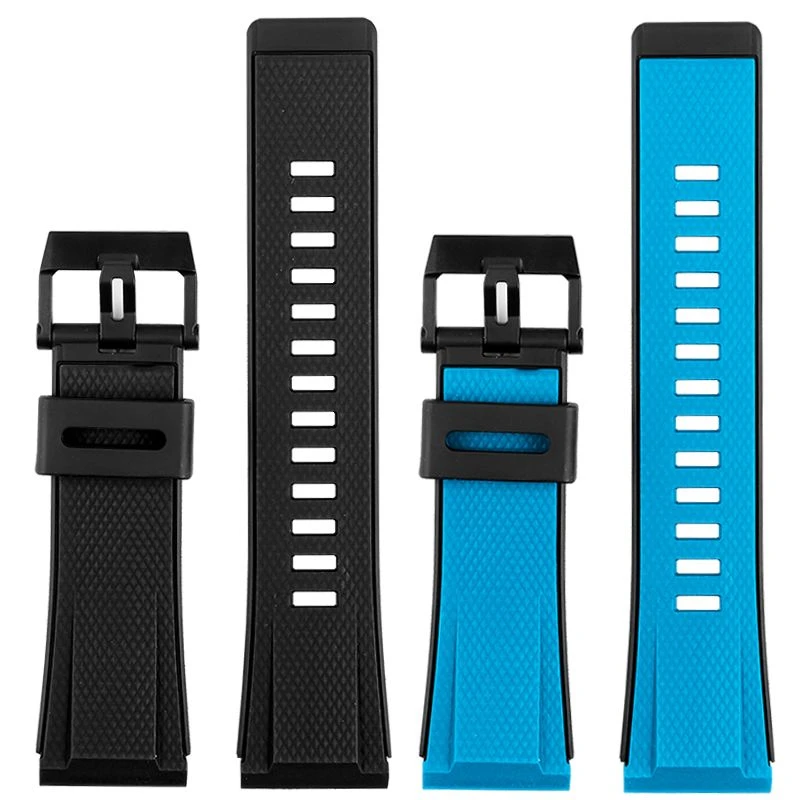 For Casio G-SHOCK watch strap GA-2000 GA2000 ga2200 waterproof sports resin silicone watch chain Watchband Black Blue Red 24mm