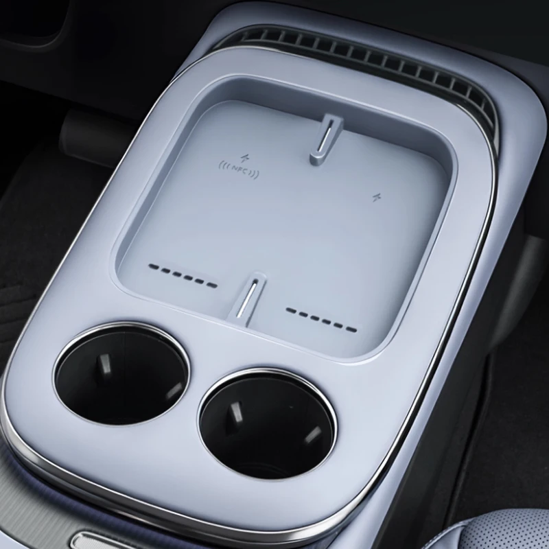 

For XPeng G7 2025 Wireless Charging Pad Water Cup Protection Pad Cover Interior Accessories Modification Parts