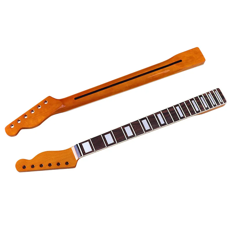 6 strings, 21 frets, Canadian maple, rosewood fingerboard, bright binding, 5.6cm wide electric guitar neck