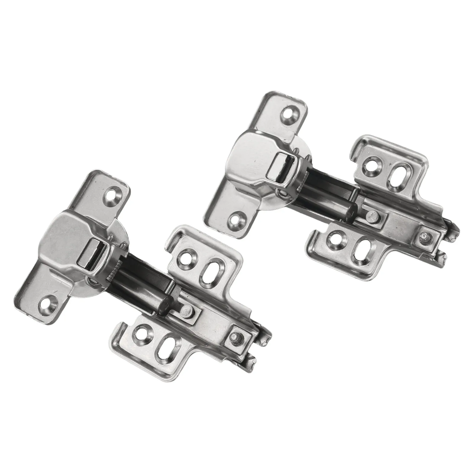 

2x Усиленные гидравлические петли с углом открывания 90 градусов для кухонных шкафов, с регулируемой амплитудой и буфером