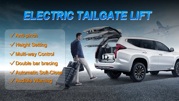 Applies to Vinfast LUX SA Power Tailgate Automatic Kick Sensor Electric Lift System Body Parts