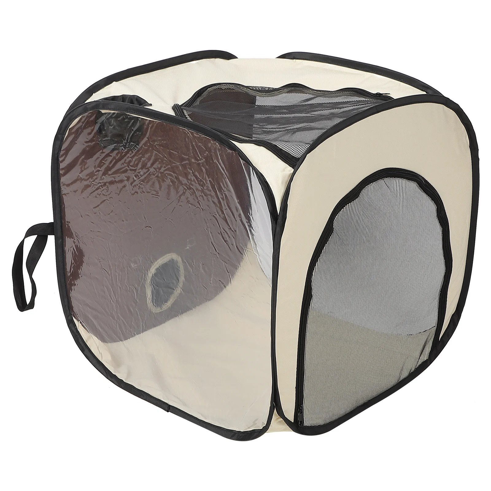 Grote zachte opvouwbare huisdierdrogerbox voor katten, honden, snel baden, drogen, tent, draagbare huisdierenföhn, kattenblaashaartas
