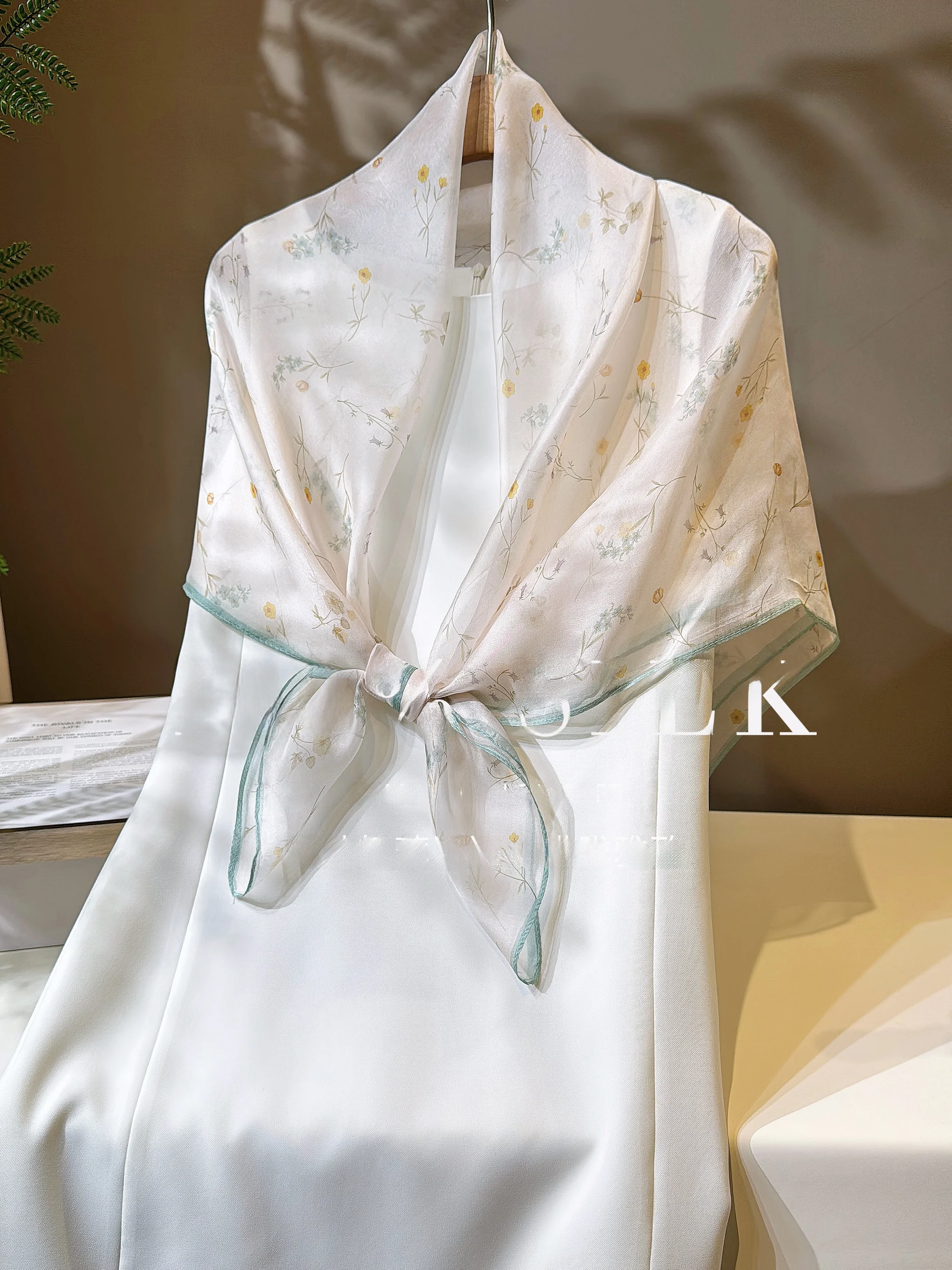 warm-travel-silk-shawl-eco-friendly-silk-lightweight-large-square-scarf-versatile-beige-forest-system-spring-autumn