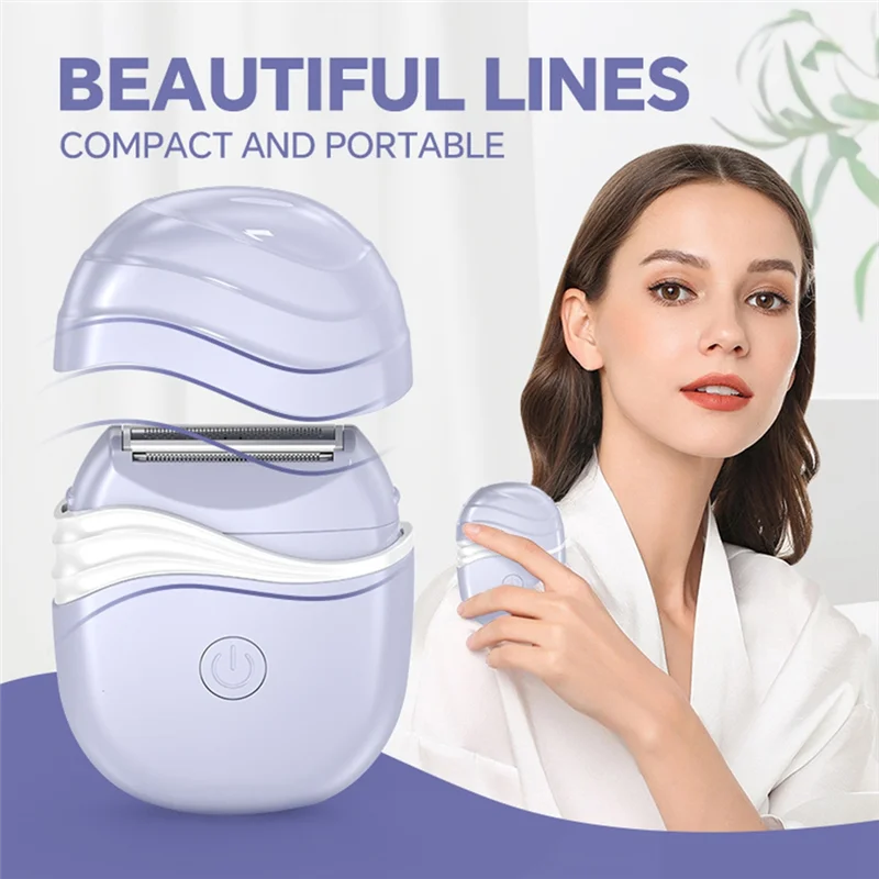 BAAN-эпиляторы для удаления волос для женщин, удаление волос для лица, электрические нежные портативные косметические персональные эпиляторы для тела