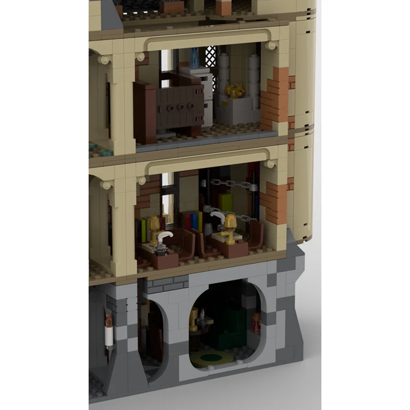 Beliebte Film Modell Moc Bausteine Modulare Seite Eingang Modell Technologie Blöcke Weihnachten DIY Spielzeug Bau Geschenke