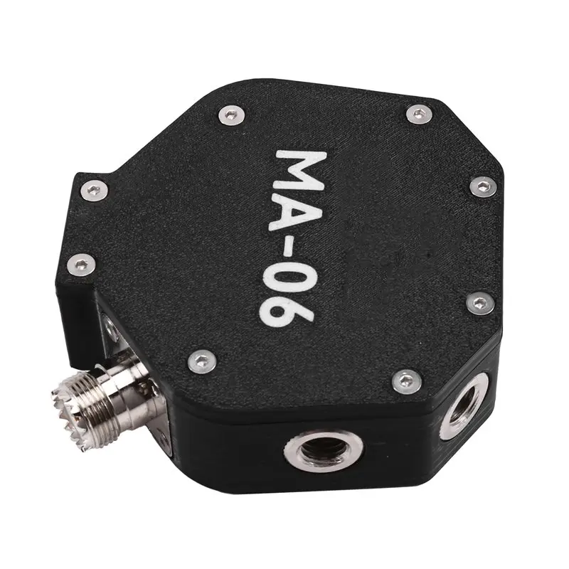 Y43A-MA-06 100W Positive V + Horizontal Shortwave Telescopic Antenna Base Built-In 1:1 Balun
