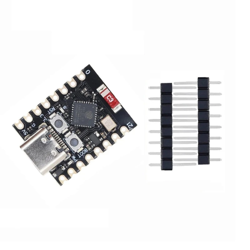 ESP32C3 Development Board 2.4GHz WiFi 32 Bit RISC-V Cores Microcontroller Integrated Low Noise Development Board H8WD