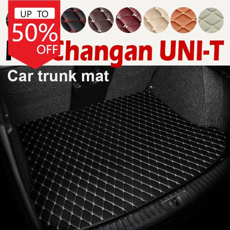 For Changan UNI-T UNI T 2020 2021 Car Main Bottom Trunk Mat Interior Single Cargo Liner Protection Pad Anti-dirty Carpet Cover