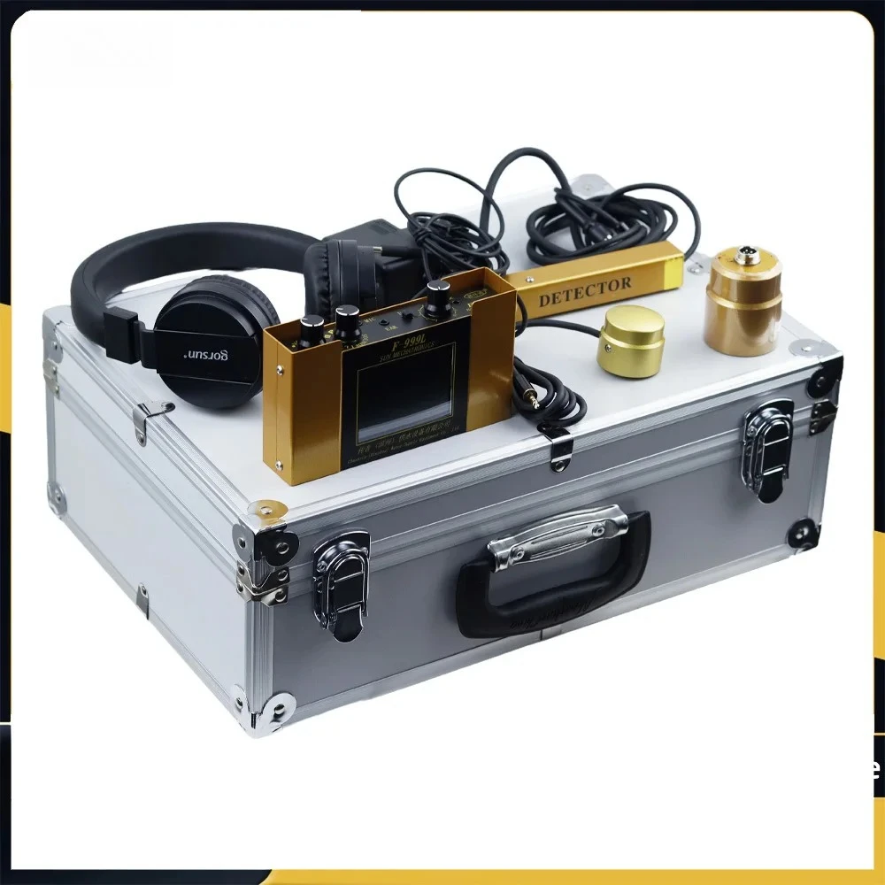 F999L High Precision Electronic Water Leak Detector Industrial Underground Pipeline Water Leakage Detector for Home