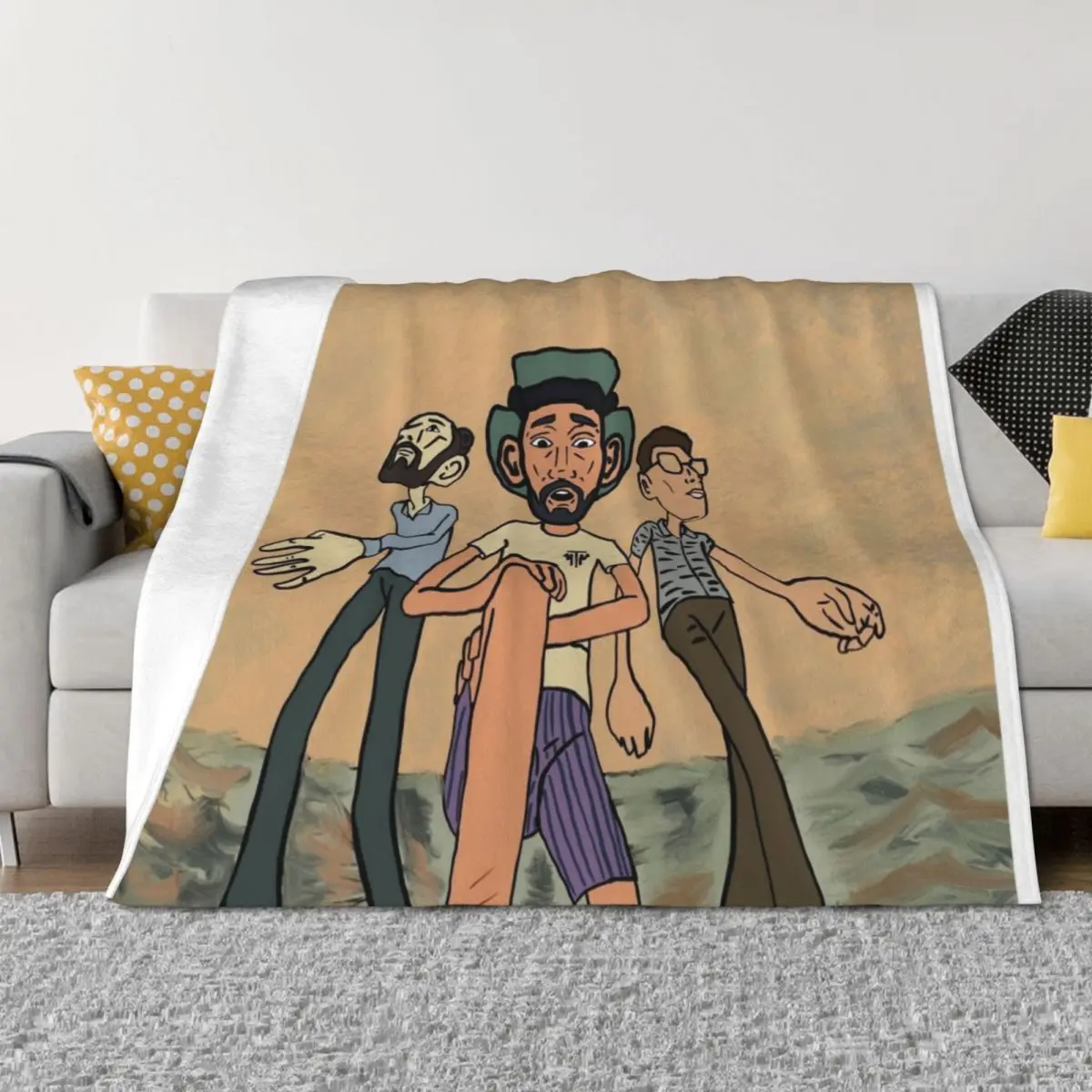 

AJR the maybe man Throw Blanket halloween Plush christmas decoration Beautifuls Blankets