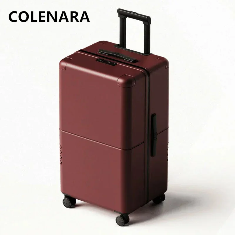 COLENARA Luggage on Wheels Oversized Capacity Trolley Case PC Boarding Box 20\