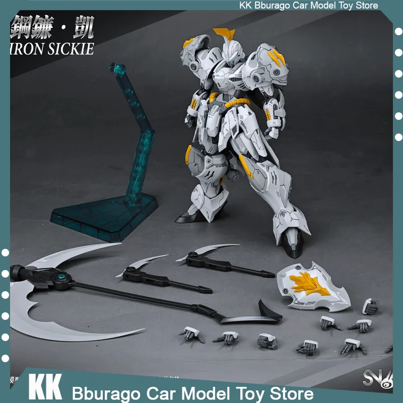 SNAA HG 1/144 SC-007 Iron Sickle Assembly Model Kit Knight Action Figure Robot Plastic Model Collection Birthday Custom Toys