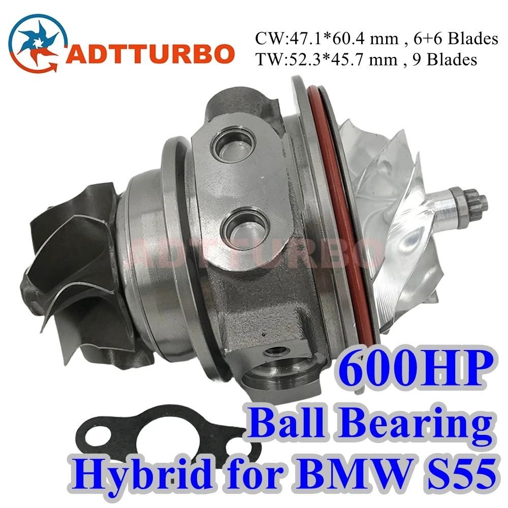 

S55 TF035HL Hybrid Turbo Cartridge For BMW 3er F30, F35, F80 M3 2014/01-2016/12 2979ccm, 317KW, 431PS 49335-02000 4933502001