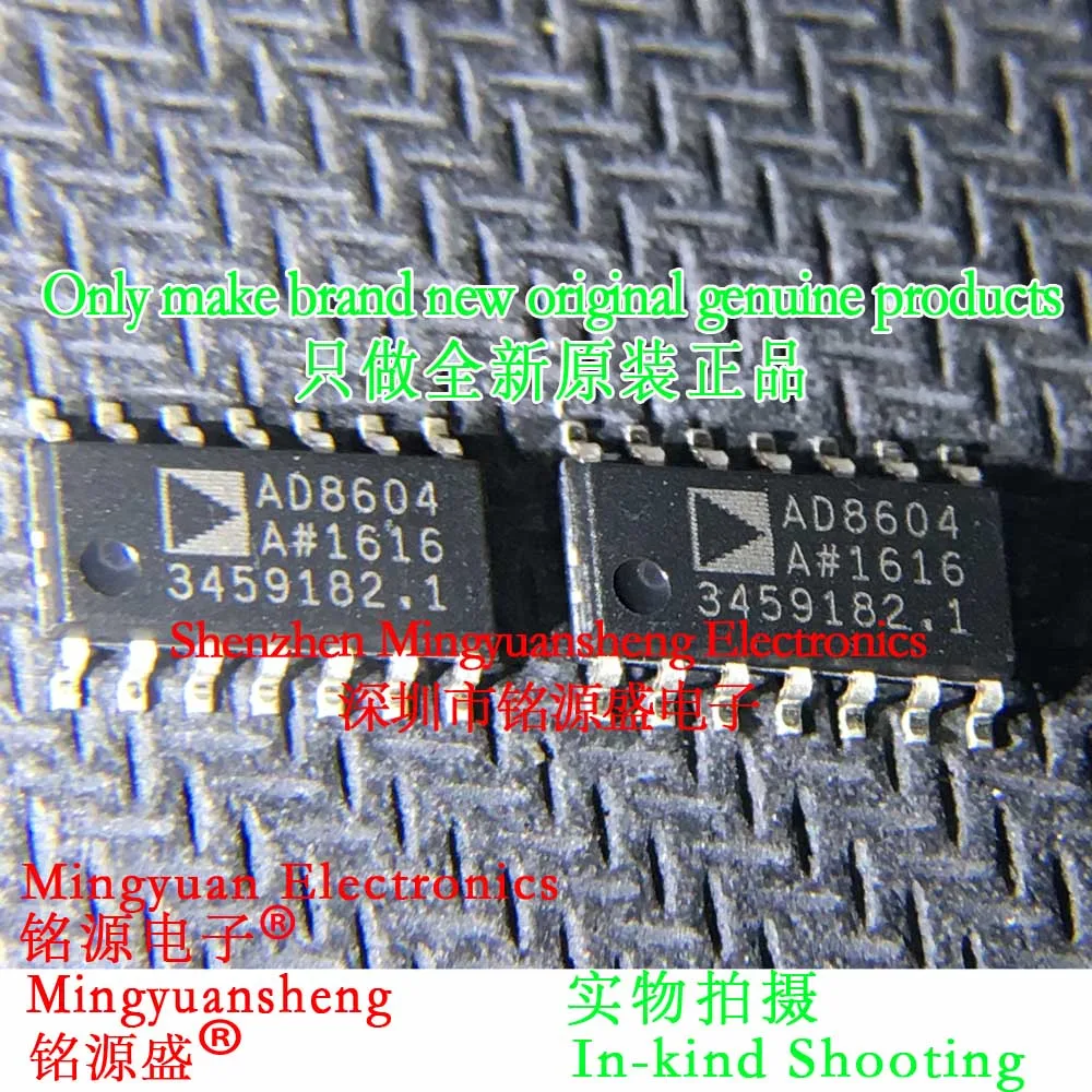 

Mingyuan Sheng Brand New Original Genuine Ad8604Arz-Reel7 Ad8604Arz-Reel Ad8604Arz Ad8604Ar Ad8604A Ad8604 Package Sop14 Ic Precision Amplifier Chip