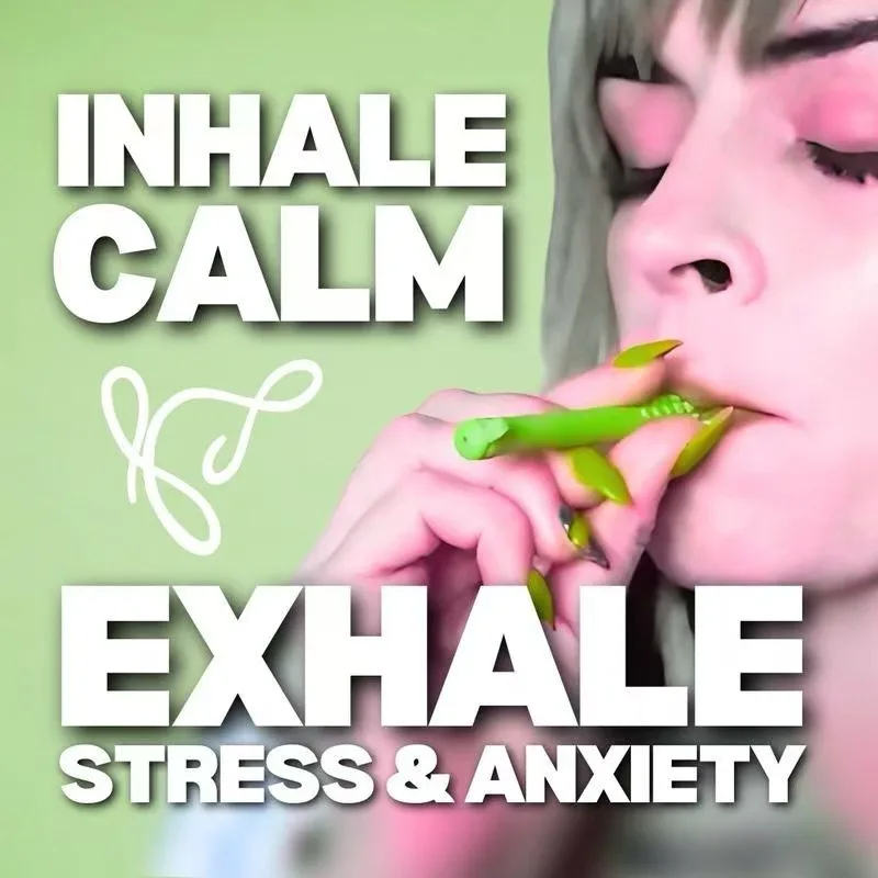 Essential Oil Breather Breather Breathable Chew Bar Silicone with Essential Oil Assist with Ventilation