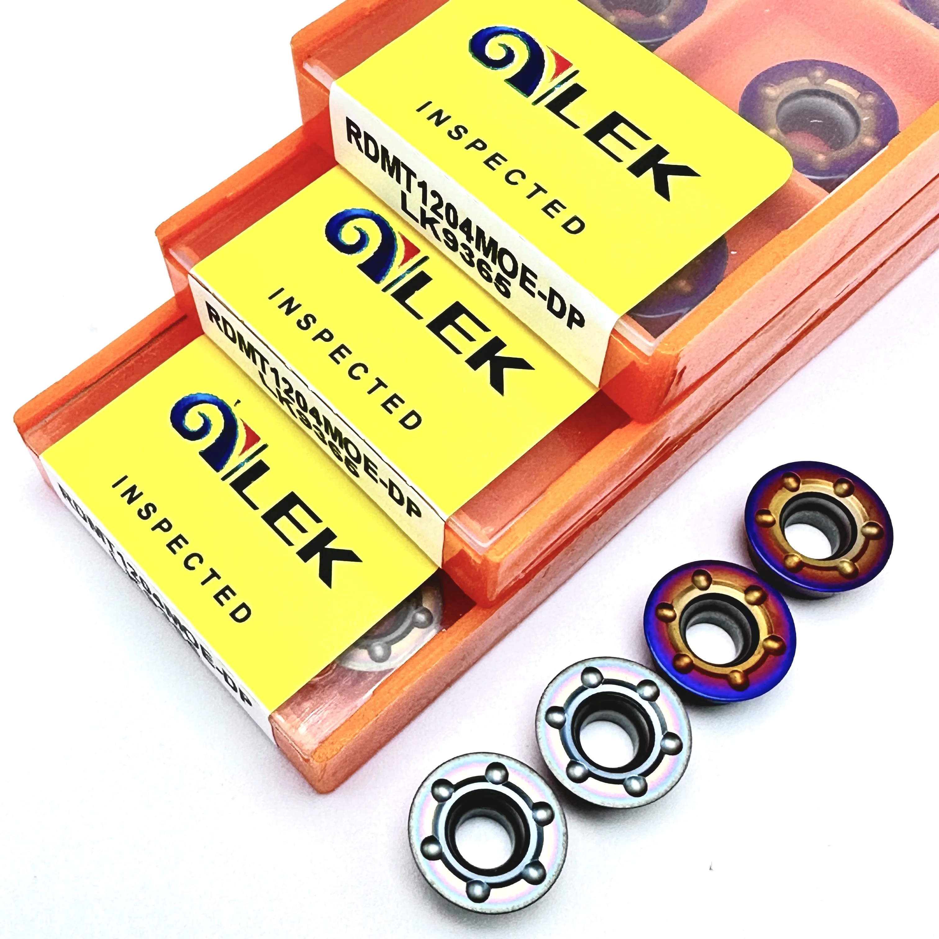 

RPMT08T2 RPMW1003 RPMT10T3 RPMT1204 Нано-синее покрытие Высококачественные твердосплавные вставки Фрезерный токарный инструмент Токарный станок с ЧПУ Режущие инструменты