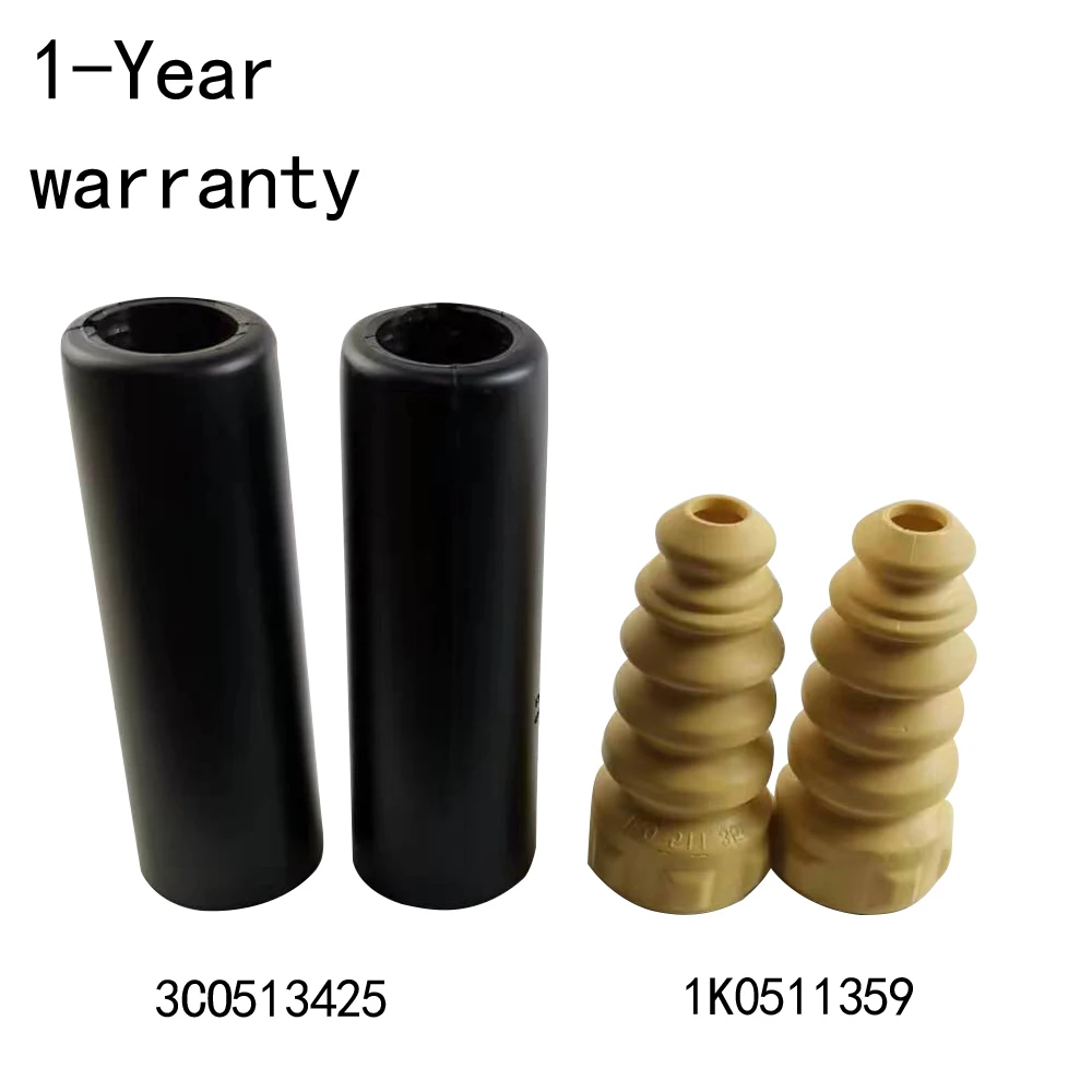 A set Rear shock absorber dust boot+buffer block 3C0513425 1K0511359 For VW Golf 2009-2013 Scirocco 2009-2018