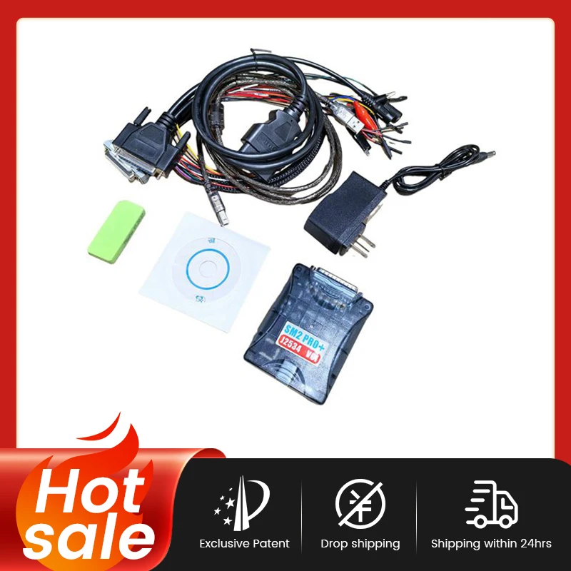 Hot sale SM 2 Pro++J2534 Pcmflash SM2 Pro for VCI Scanmatik 2 Pro ECU Programmer Tool Bench Drop shipping