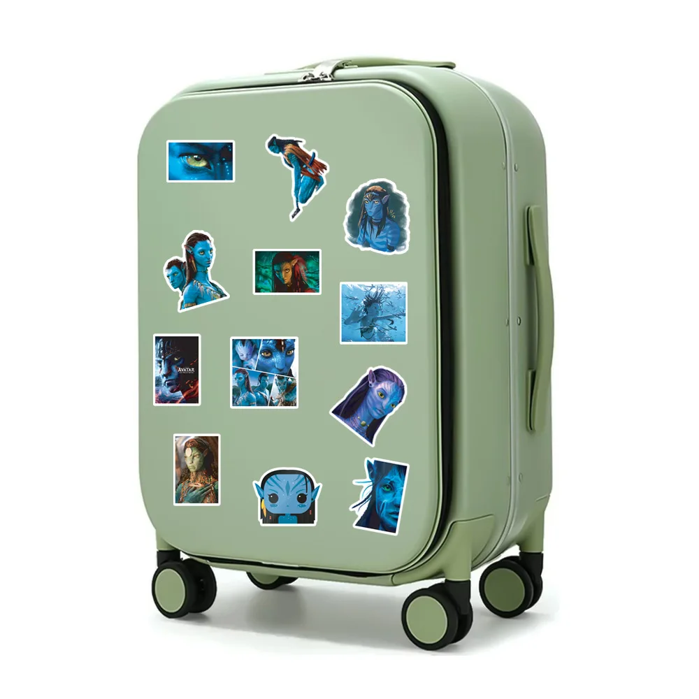 50 Uds. De pegatinas de grafiti de Avatar, botella de agua, portátil, teléfono, bicicleta, funda de equipaje, monopatín, pegatina para niños y adultos
