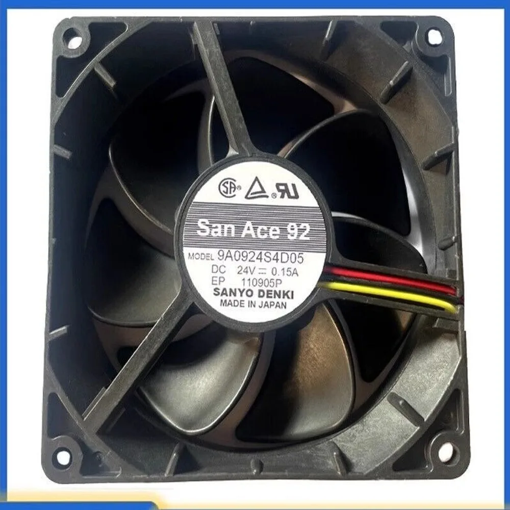 

For Sanyo 9A0924S4D05 24V 0.15A 9CM 3-Wire Inverter Cooling Fan