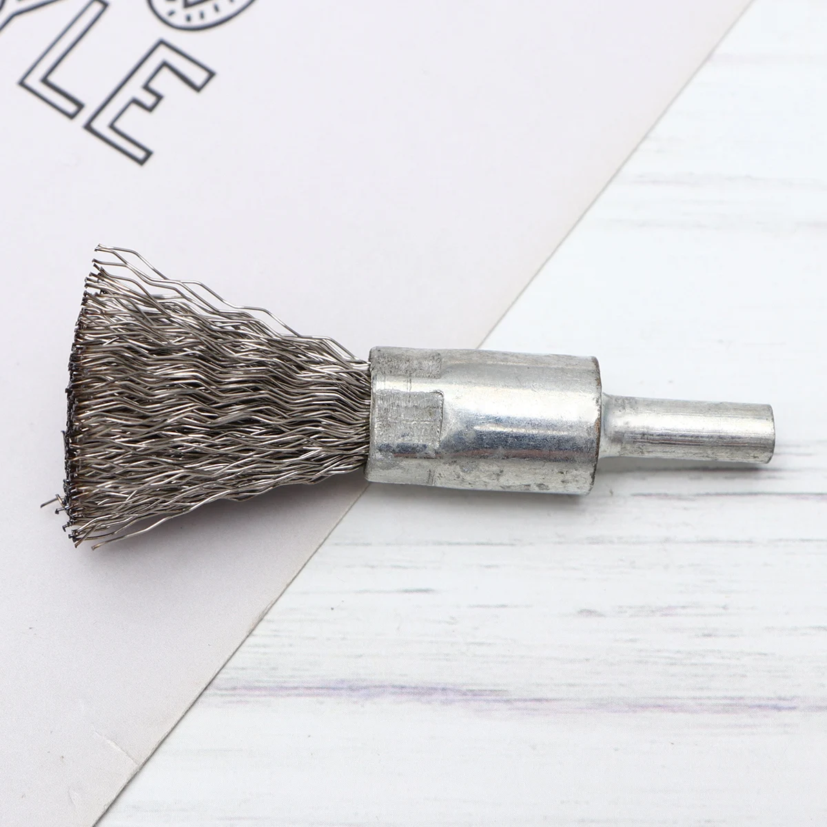 

5pcs Stainless Steel Wire Brush Heads for Electric Drill Cleaning Polishing Suitable for Metal Surface