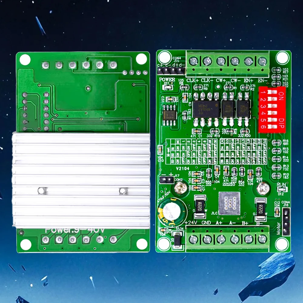 TB6560/TB67S109 Stepper Motor Driver 3A 32 Microstep High Current Controller for 42/57mm Stepper Motors