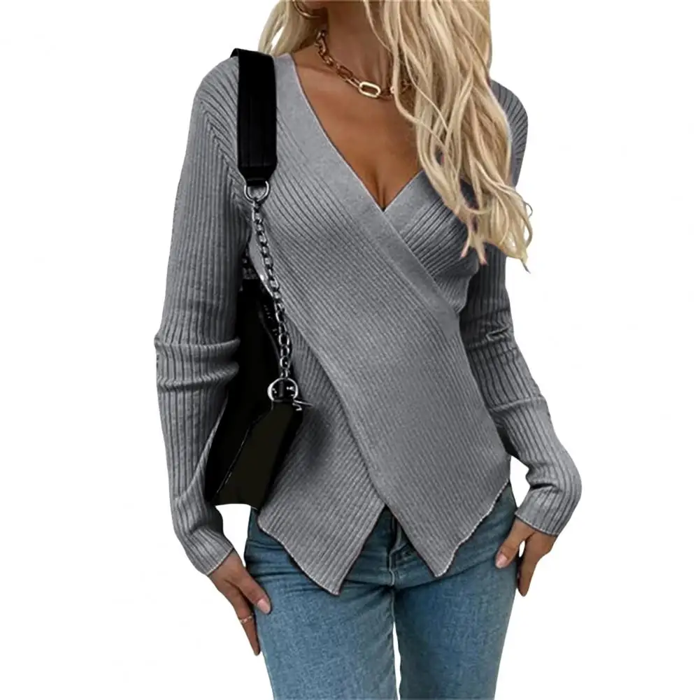 Spring Autumn Sweater Women Casual Knitted Pullover Mujer Elegant Sweaters Tops Fashion Streetwear Woman Clothing