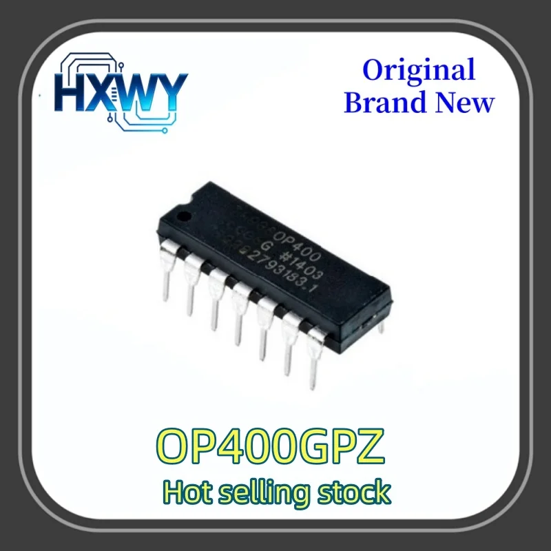 (1/5 piezas) OP400GPZ OP400GP OP400G DIP-14 Chip Amplificador Operacional Nuevo Componente Electrónico Entrega Rápida de Alta Calidad