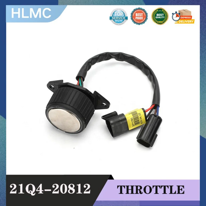 

Для деталей экскаватора Hyundai R220-9SH R200-9 R210-9 21Q4-20812 Ручка дроссельной заслонки экскаватора Accel Dial Assy