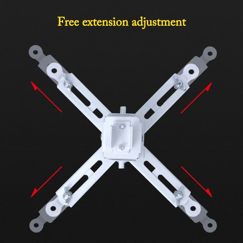 Projector Hanger 43-65 CM In-Pipe Cable Routing Retractable Projector Ceiling Wall Hanging Projection Hanger