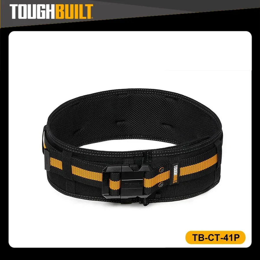 

TOUGHBUILT TB-CT-41P Tool Kit Electrician Belt Widening and Thickening Belt Tool Bag Quick Hanging Woodworking Belt