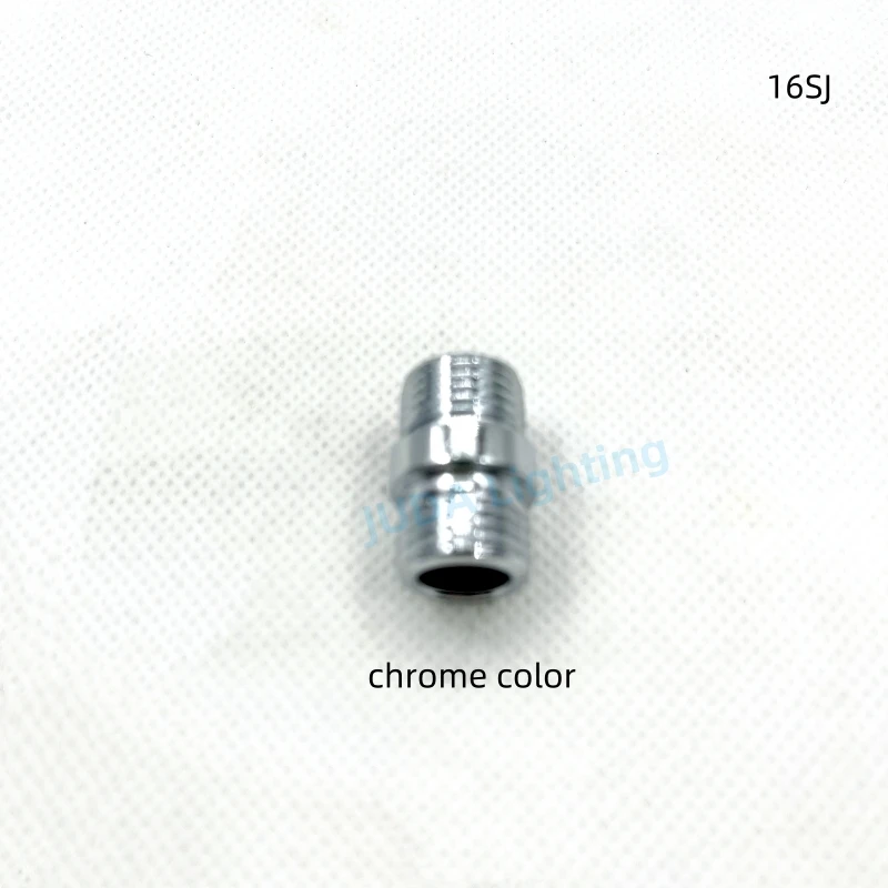 M16 Tooth Tube Adapter M16 Both Size Thread M16 Thread Pipe Adapter Lamp Tooth Tube Adapter Wall Lamp Floor Light Tube Connector