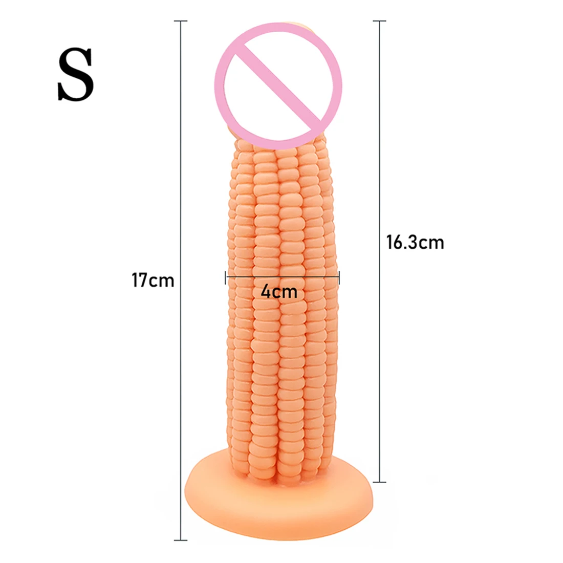 Corn Dildos Anal Plug with Suction Cup Penis Erotic Dick Butt Plug Realistic Phallus Stimulate Vagina Anus Sex Toys for Women