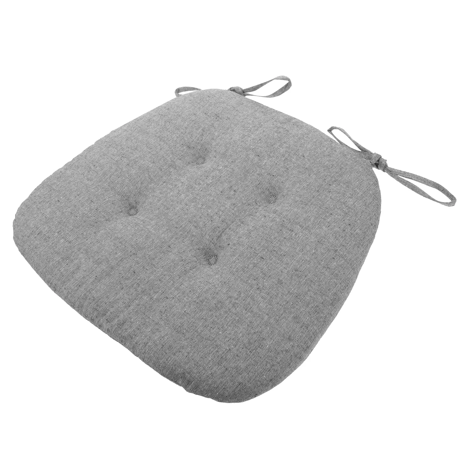 

Thickened Cotton Linen Chair Cushion Home Office Garden Seat Pad Universal Comfortable Sitting Mat Decorative Chair Pad