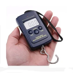 40kg Digital Electronic Scale Without Backlight Bubble Bags Mini Fishing Luggage Travelling Hanging Hook Kitchen Weighing Tools