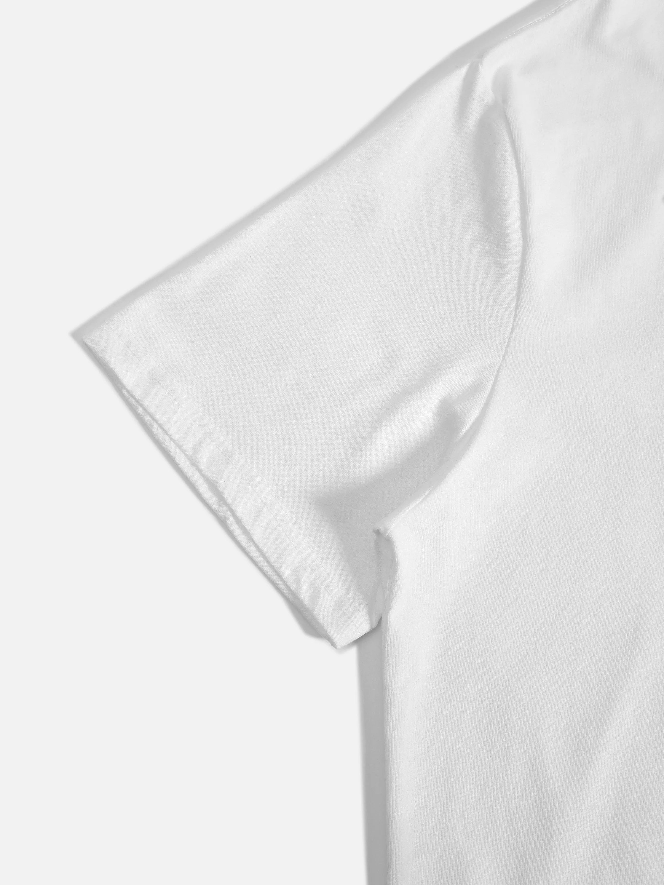 [Grafisch T-shirt in grote maten] Lichtgewicht grafisch T-shirt voor dames in grote maten - Casual zomertop met korte mouwen en ronde hals |   Plezier "Rimpels