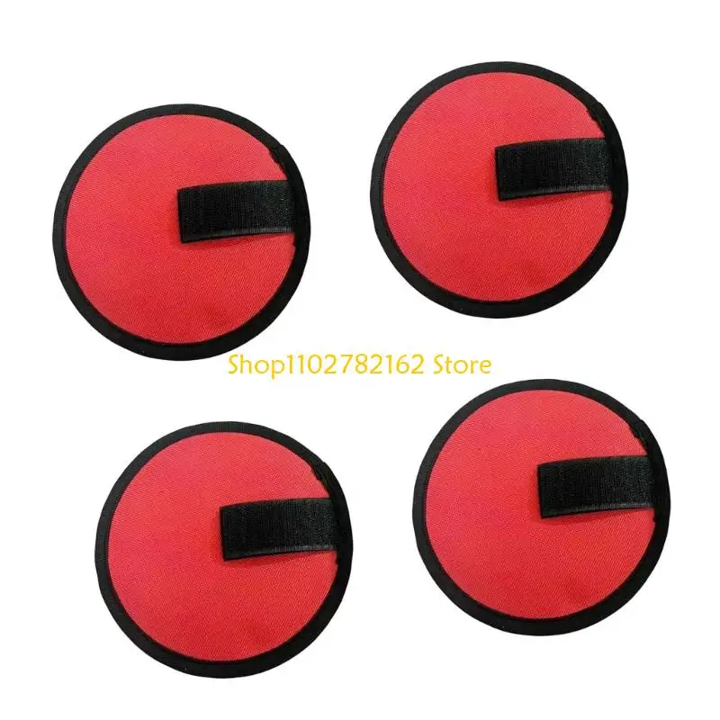 547B 4pcs Fishing Baits Wrap Fishing Hook Cover Guard Armour Sleeve Lure Wrap Storage Protector Baits Gloves