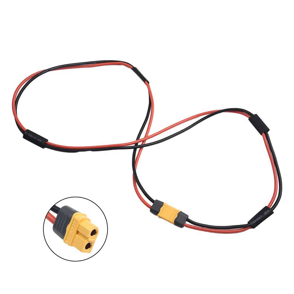 

Extension Extender Power Cable For Electric Vehicles Male & Female Power Cable 14AWG 2M 55A Extender Brand New