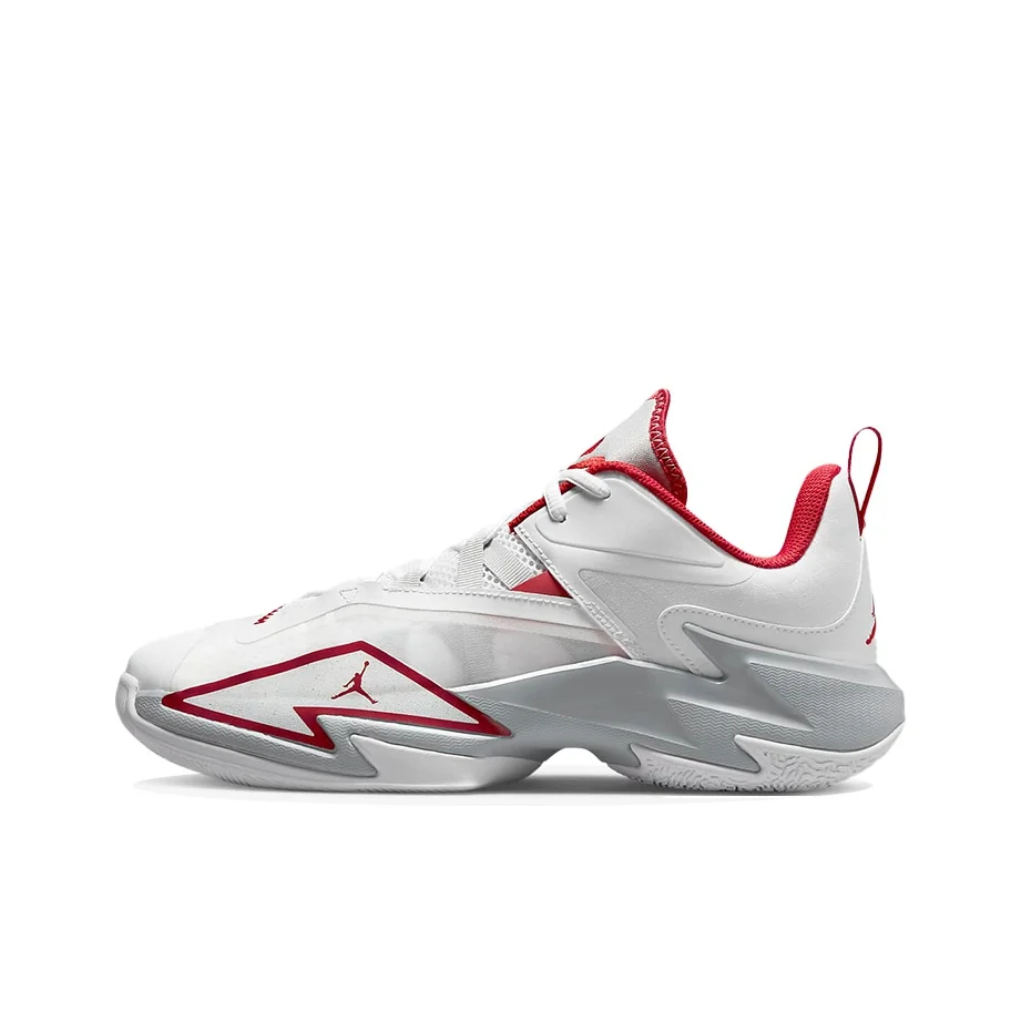 POIZON Air Jordan Westbrook One Take 3 Pf 'Branco Gym Red'