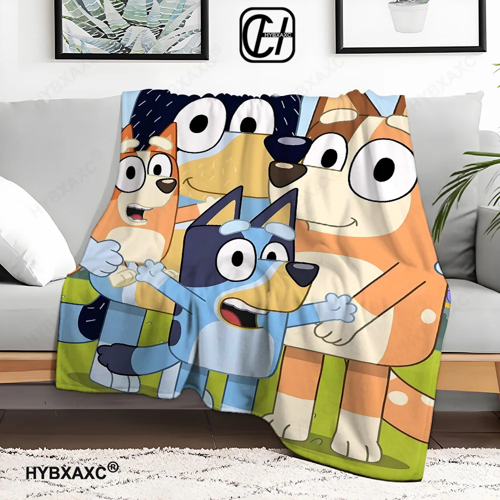 

Small Blanket Cover Baby Blankets Kids Blanket Knee Blanket Winter B-bluey-y Sml Bedspread on the Bed Downy