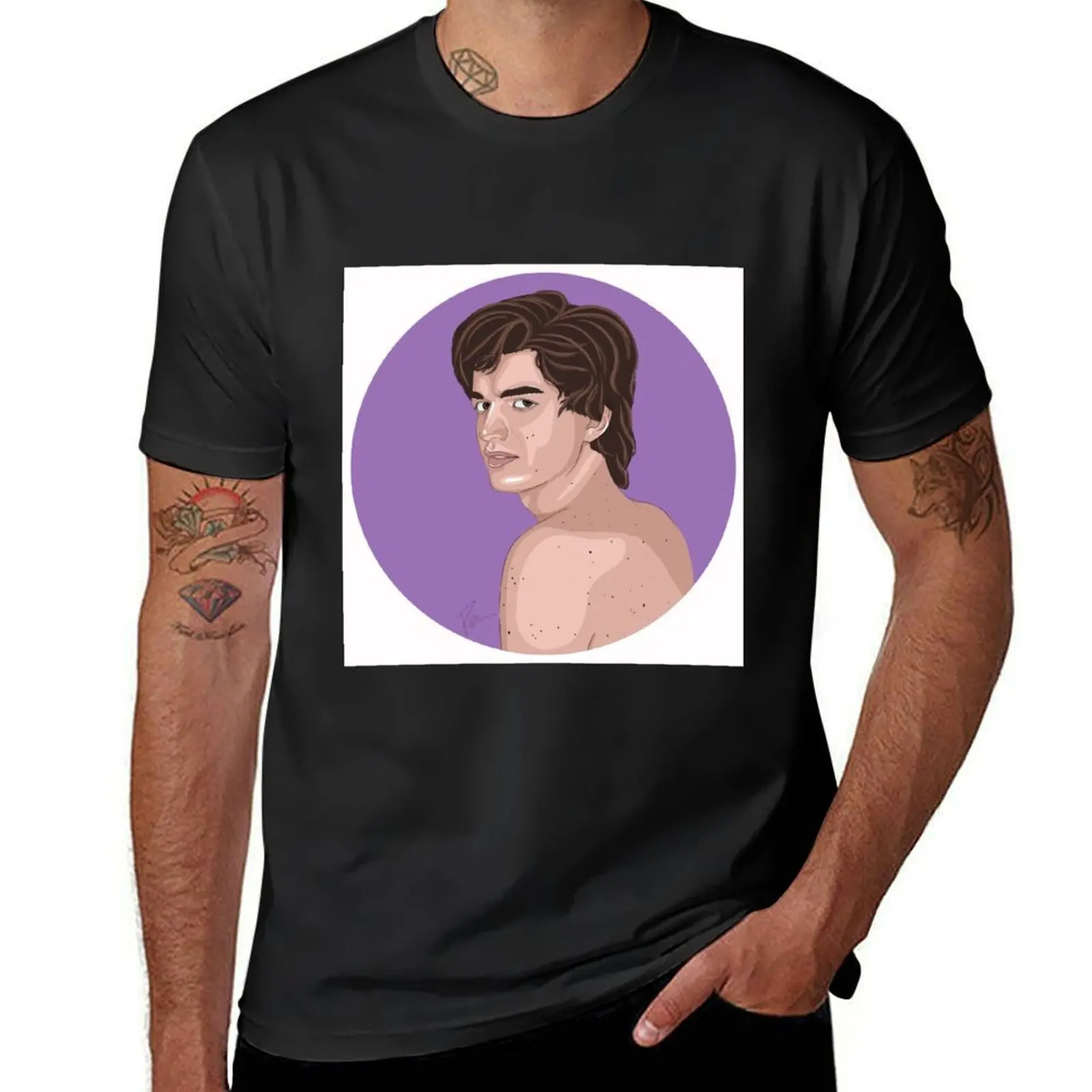 Joe Keery 2 T-Shirt for a boy oversized clothes for men