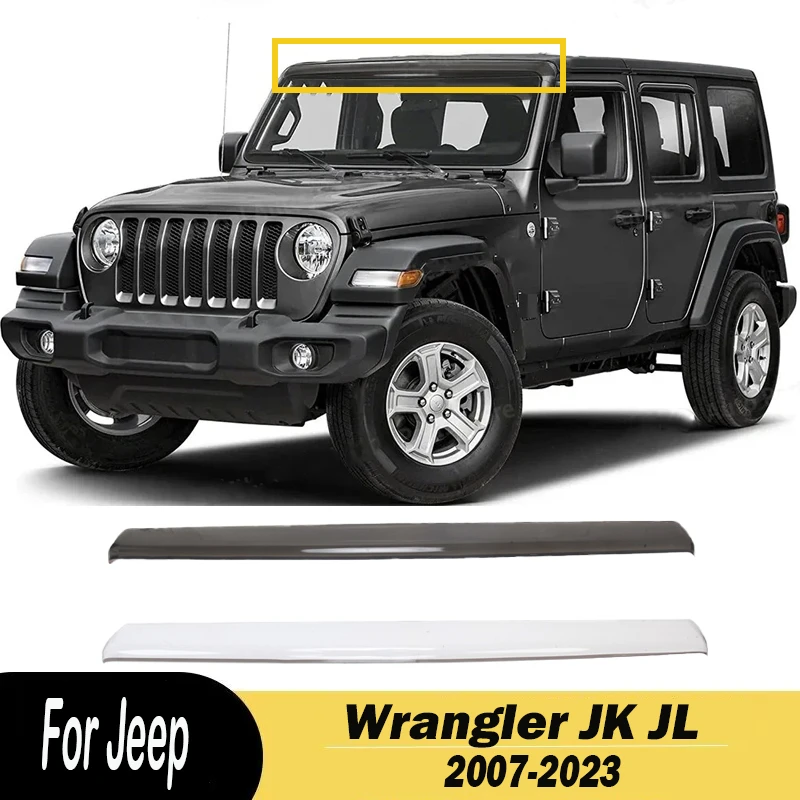 

Для Jeep Wrangler JK JL 2007-2022 автомобильные песочные ограждения на крышу солнцезащитный козырек люк ветровой дефлектор автозапчасти