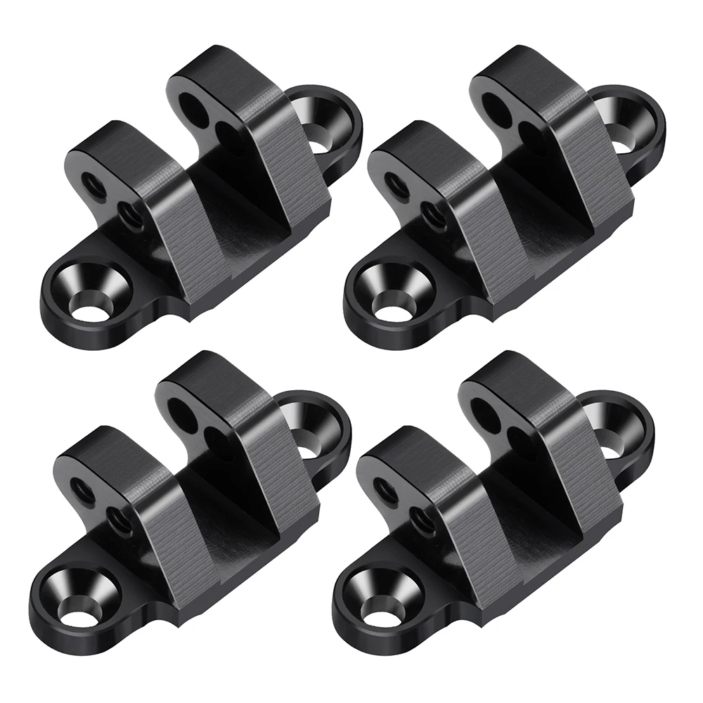 YEAHRUN Aluminiowe Regulowane Dolne Mocowanie Amortyzatora do Mini LMT 4X4 Brushed 1/18 Monster Truck RTR Części Tuningowe