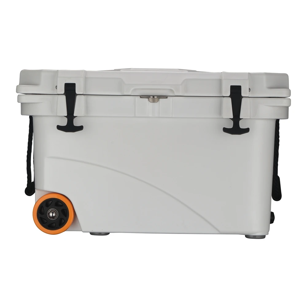 Rotomolded  High Performance 45QT with Speaker Ice Chest Grade Insulated Cooler With Wheels for