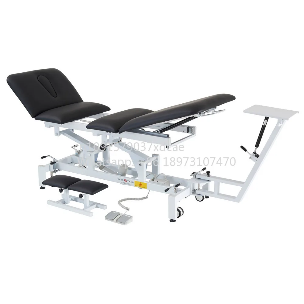 2026Traction Therapy Cervical And Lumbar Traction Machine Electric Chiropractic Table . Physiotherapy Bed Traction Table