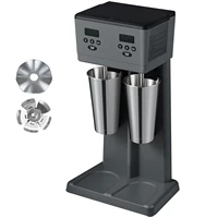 VEVOR Milk shake 375W x 2 Maker Electric Milkshake Machine Commercial Double Heads Drink Mixer Blender