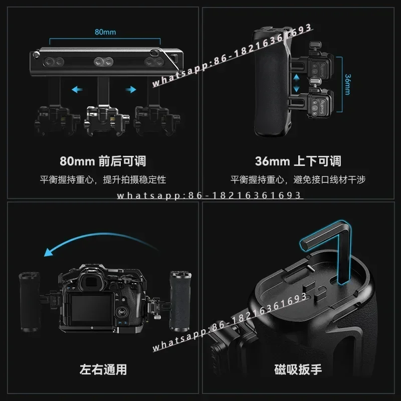Limited Offer Quick Card Chute Side Handle Portable A7M4/A7R5/FX3 Rabbit Cage Universal