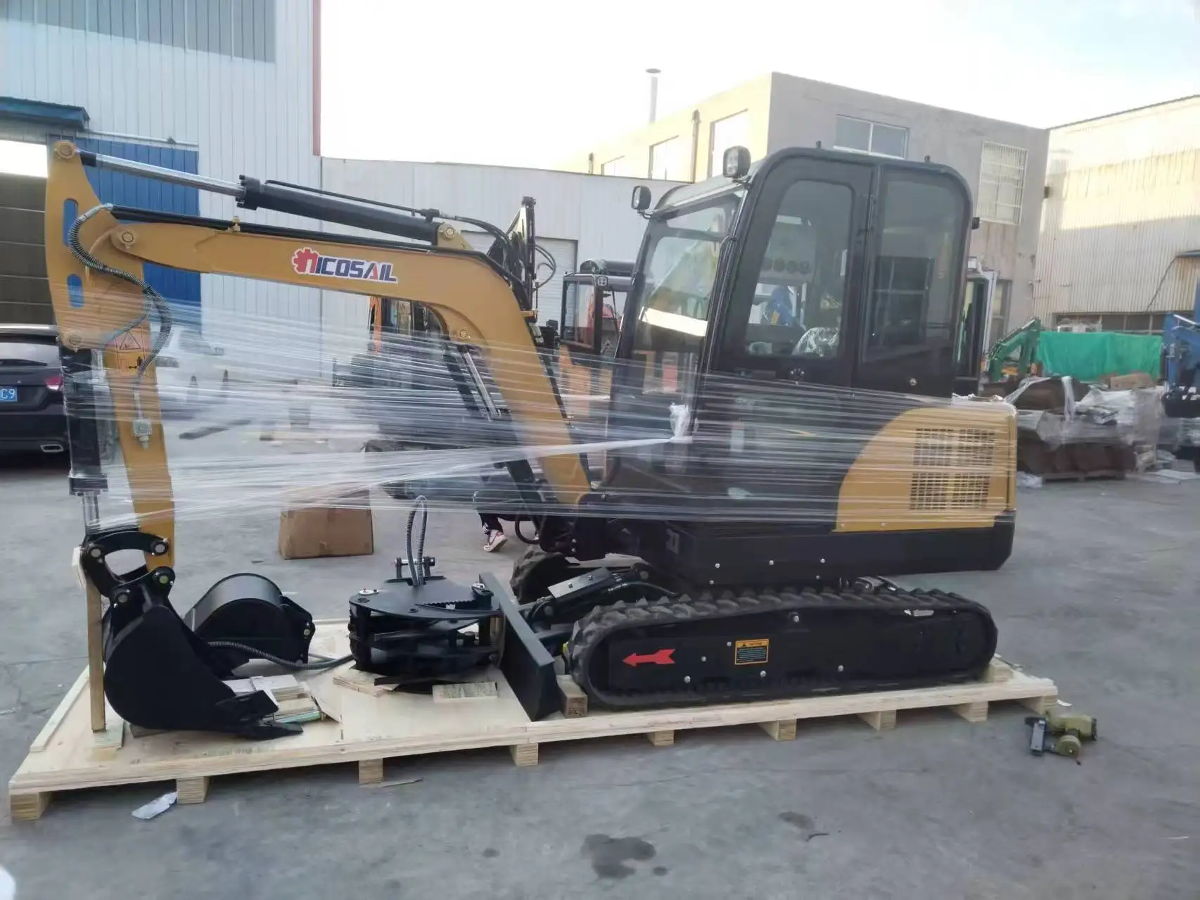 نظام هيدروليكي للحفارة الصغيرة معدات بناء مدمجة حفارة صغيرة للبيع بخصم 60%